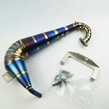 Titanium Exhaust Pipe for HPI Rovan Kingmotor Baja 5B SS