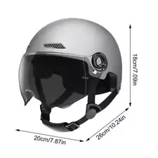 Motorcycle Helmet Jet Style Bicycle Helmets For Men Women Adult Motorbike Scoote