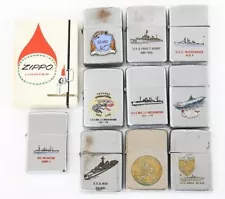 Zippo Joblot Of Lighters All Untested