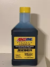 New ListingAMSOIL SABER Professional Synthetic 2-Stroke Oil (1 Quart) SAME DAY SHIPPING