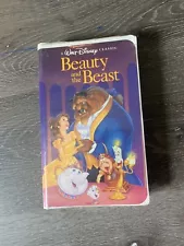 Beauty And The Beast. Disney Movie Sealed Black Diamond Edition