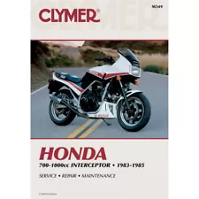 CLYMER Physical Book for Honda INTERCEPTOR VF700F VF750F VF1000F | M349 (For: Honda Interceptor 1000)