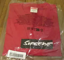 Supreme Futura Box Logo Tee T-Shirt Size Medium Red SS24 Brand New DS 2024