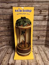 Vtg NIB Rain Lamp Lucky Elephant & Palm Tree Light Cheyene Company 16" LOOK