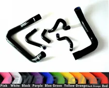 For 86-93 Ford Mustang GT Silicone Coolant Radiator Hose Kit Foxbody 5.0 BLACK (For: More than one vehicle)