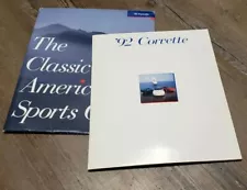 1992 CHEVROLET C4 CORVETTE ZR-1 Dealership Sales Brochure book gm oem