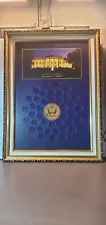 World Reserve Monetary Exchange USA Frame For Colletible Dollar Presidential