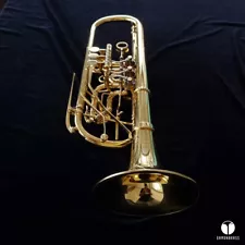 Thein Bb rotary trumpet GOLDPLATED GAMONBRASS