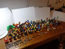 Lego Minifigures Estate Sale Find Lot Of 75 Figures + Mixed Parts