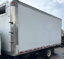 Used 2019 Morgan reefer/refrigerated Truck Body Box with Aluminum Lift Gate