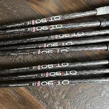 OTi 90 S graphite golf shafts- 8 Piece 3-PW