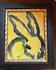 Hunt Slonem Bunny Painting