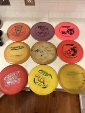 Lot Of 9 Used Innova Disc Golf Discs Orc Panther Wraith Wolf Shark Aviar & More!