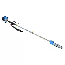 SUMMER PROMO 32.6 cc Gas Gas Pole Saw Pruner 10" Blade 9' Reach, Refurbished