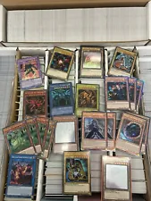 YUGIOH 1000 Card Shiny Common MEGA COLLECTION SALE 500,000 Cards Must Go Joblot