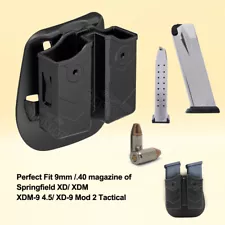 Magazine Holster Mag Pouch For Springfield XD XD9 XDM 9mm XDM-9 XD-9 Mod 2 .40