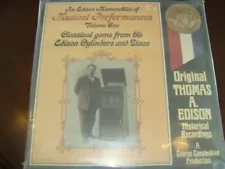 VINYL RECORD LP AN EDISON MEMORABILLIA OF MUSICAL PERFORMANCES VOL. ONE 725 *