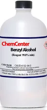 Benzyl Alcohol , High purity, 99.8 min.%, 100 ml (Mini Bottle)