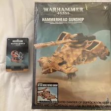 Games Workshop 40K: Tau Hammerhead Gunship Kit With Longstrike Upgrade Figure