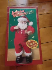 New ListingVtg 1998 Jingle Bell Rock Santa Claus Christmas Collectible Animate ACDC adaptor