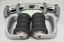 ROLL Recovery R8 (Alpine White Gray)- Deep Tissue Massage Roller.