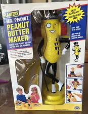 Vintage Planters Mr Peanut Peanut Butter Maker 1995 No. 222 New In Sealed Box