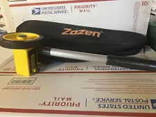 Zozen Black Yellow Long Expandable Handle Standard Length Measuring Wheel