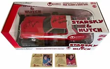 Greenlight Starsky and Hutch Die cast Car signed with COA Cards,Celebrity Auth