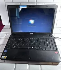 Toshiba Satellite C655D 15.6" Laptop AMD E-300 1.30GHz 4GB RAM 250GB HDD Win 7