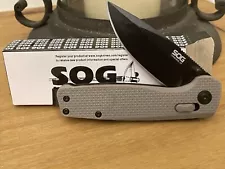 SOG Terminus XR Folder 3" Gray Folding Knife