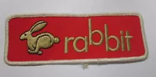 Vintage VW Dealer Rabbit Patch NOS.