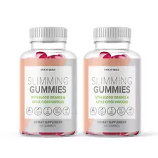 Slimming Gummies It Works for Weight Loss with Apple Cider Vinegar 60ct 2 pack