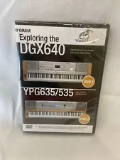 Exploring The Yamaha DGX-640 YPG635/535 Watch & Learn Instruction DVD- Newð