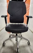 Ikea Leather Ergonomic Office Chair - Very Good Condition - Discontinued