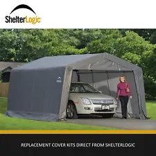 ShelterLogic Garage-in-a-Box Replacement Cover Kit (FRAME SOLD SEPARATELY)