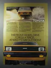 1981 Toyota Corolla Tercel Ad - Way Out Front