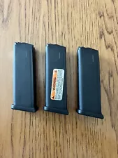 3 Glock 19 Magazines 9mm Gen 3 G19 Factory Magazine 3PCS OEM