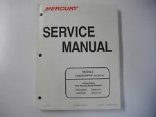 1999 Mercury Marine 210 240 hp jet drive factory service manual 90-877837