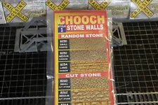 HO / N CHOOCH #8666 Flexible Brick Pavers 12"x4" two sheets to emboss (041118)