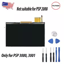 New LCD Display Backlight Screen Replacement Part For Sony PSP 3000 3001 W/ Tool