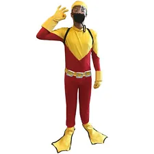 Scuba Steve Diver Adult Costume Big Daddy Movie Scuba Sam Father Squad Superhero