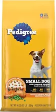 Pedigree Complete Nutrition Adult Small Dog Food, Roasted Chicken Flavor, 3.5 lb