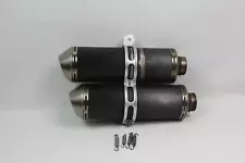 Ducati Streetfighter 1098S 1098 OEM Exhaust Cans Can Muffler Pipes NICE!