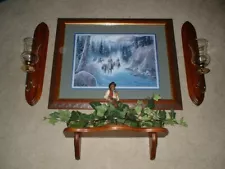 Retired 8-pc HOME INTERIORS Western Picture Grouping - RIDERS OF THE OLD WEST