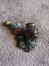 Heady Glass Sherlock Pipe- Made By Jay Haze- 2001- Hand Made- One Of A Kind