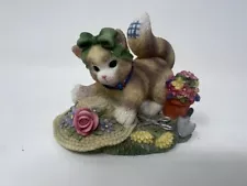 CALICO KITTENS Figurine The Earth Blossoms For You Y2K Rare