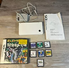 NINTENDO DSi CONSOLE AND GAME LOT PREOWNED