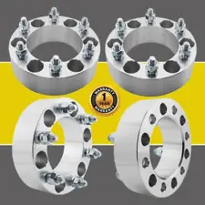 (4) 2" 50mm | 6x139.7 6X5.5 | Wheel Spacers 12x1.25 For Nissan Titan 2004-2014