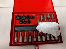 NEW Snapon PIT2230E 36 Piece 3/8 Impact Driver Set In Steel box