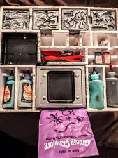 1964 MATTEL CREEPY CRAWLERS SET W/BOX, BOOKLET, GOOP BOTTLES, ETC...USED LITTLE